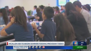 McAllen ISD begins summer feeding program Update