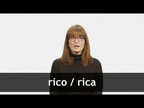 Define Rica In Spanish