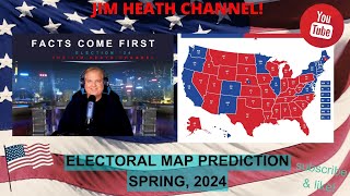 2024 Electoral Map Forecast Biden vs Trump Spring 2024