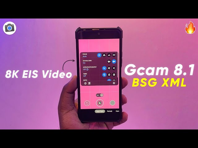 ☀ Nova XML iPHONE 14 para GCAM BSG 8.1