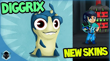 AMAZING UPDATE! DIGGRIX, SKINS AND MORE - Slugterra: Slug it Out 2