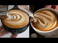 The Most Satysfying Cappuccino Latte Art Skills 2021