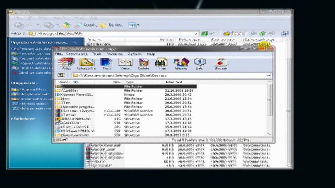How to extract/archive files with WinRar [HD] - 