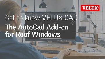 VELUX CAD - Key features