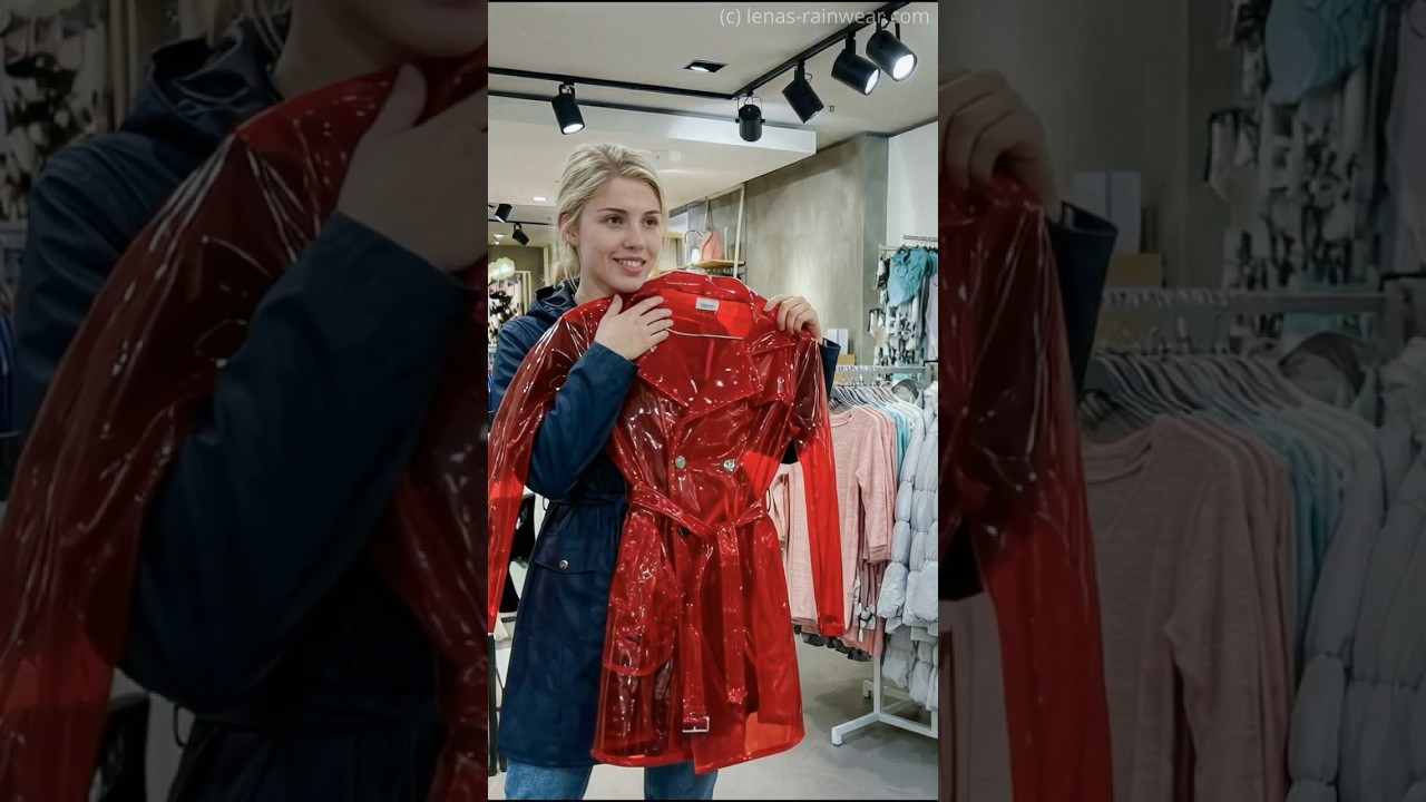 Raincoat haul - shiny raincoats