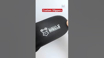 Shoes after production | Custom slippers #shorts #custom