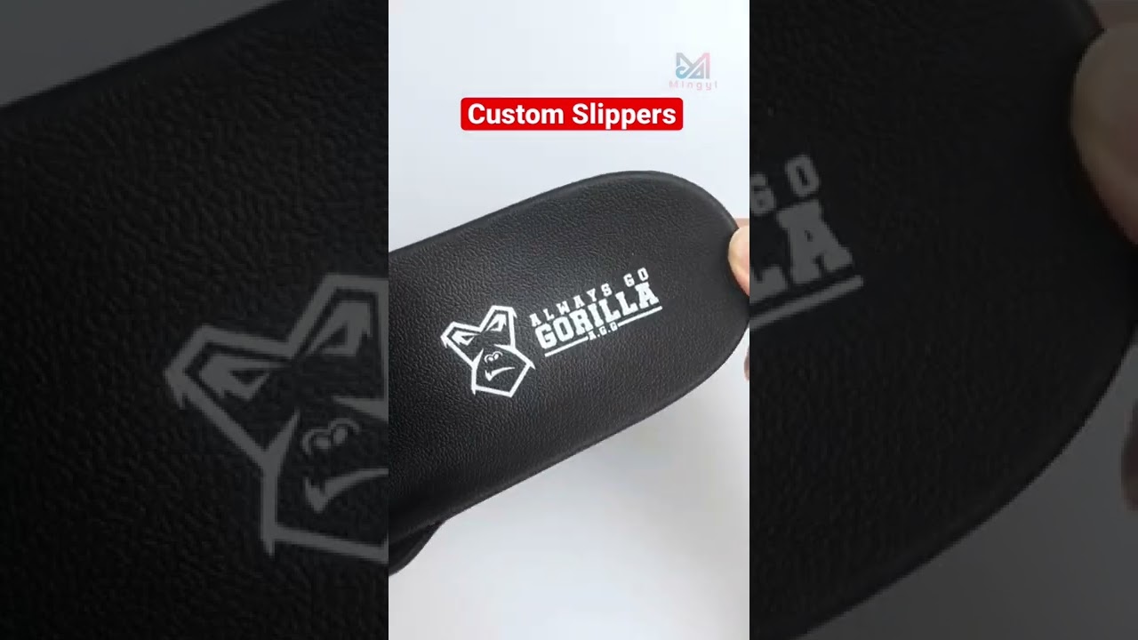 Shoes after production | Custom slippers 