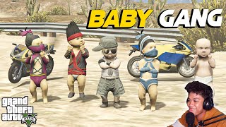 Baby Gang Vs. Police sa GTA 5!! | Billionaire City