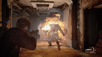 THE LAST OF US 2: THE DECENT- Abby + Lev Vs. Clickers + Shambler (Survivor +) No Damage