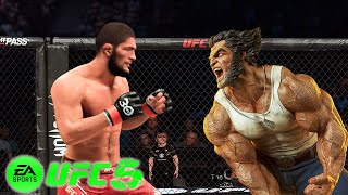💥Khabib Nurmagomedov vs. Wolverine (EA sports UFC 5) 💥