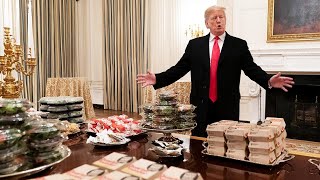The $5,500 Fast Food Feast President Trump Served the Clemson Tigers image
