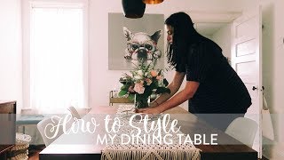 Today i'm showing you two ways i like to style my dining table for
spring with centrepiece ideas that can easily diy. love use things
alr...