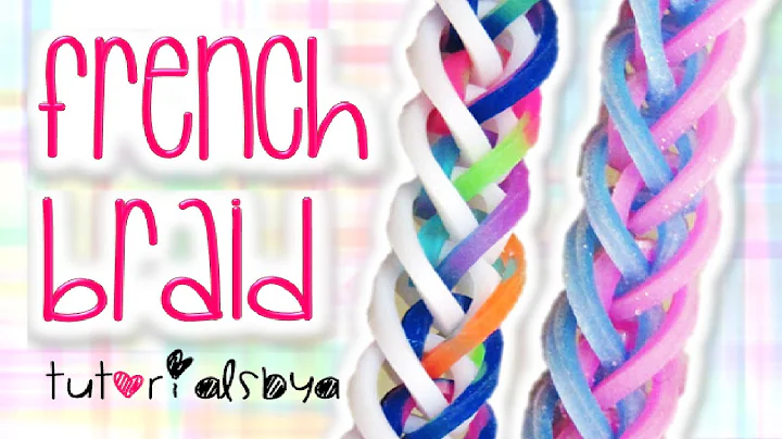 NEW French Braid Rainbow Loom Monster Tail Bracele...