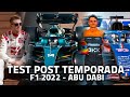 ALONSO, PIASTRI, HULKENBERG y MÁS DEBUTAN con sus NUEVOS EQUIPOS | TEST de POST TEMPORADA - F1 2022