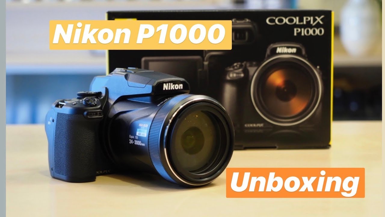 👑Nikon Coolpix P1000 Unboxing