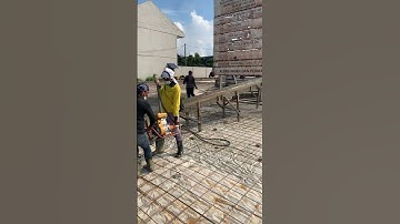 To lay Brc and concrete work