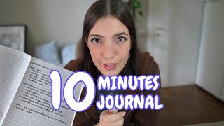 Extremely Efficient 10 Minutes Journal - Productivity Motivation 2022 StudyTme