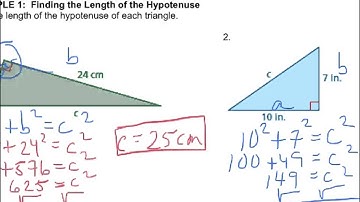 10.3 Pythagorean Theorem