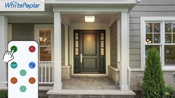 Whitepoplar Rechargeable Motion Sensor Closet Light with remote