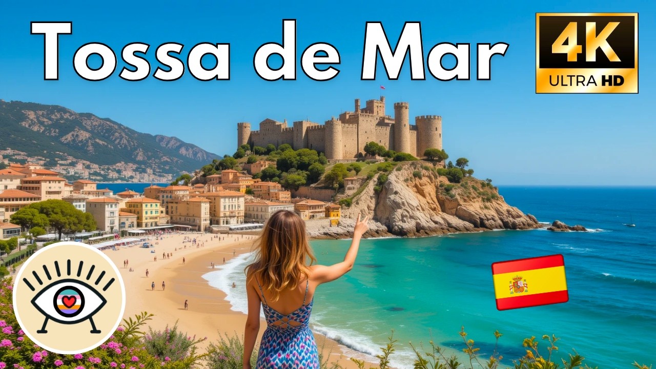 Тосса, Испания — ПЕШЕХОДНАЯ ЭКСКУРСИЯ | За 70 минут вы влюбитесь в этот средиземноморский город!