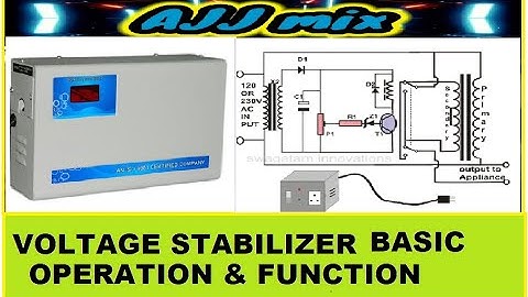 Voltage Stabilizer working | function Voltage Stabilizer |Tamil Voltage Stabilizer operation