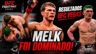 TODOS OS RESULTADOS UFC UFC Vegas 117 - Arnold Allen DOMINOU Melk Costa