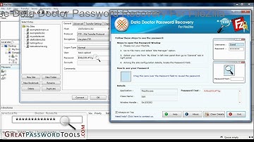 How to Recover Forgotten Password of FileZilla