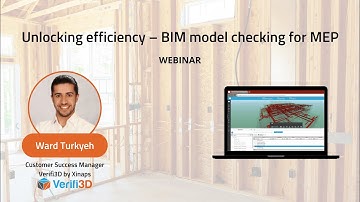 Webinar – Unlocking efficiency – BIM model checking for MEP ft. Verifi3D