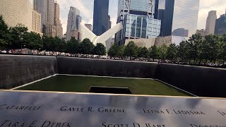 911 MEMORIAL AND WORLD TRADE CENTER / OCULUS CENTER / GROUND ZERO 🇺🇸 by ALICE IN USA 145 views 9 days ago 14 minutes, 10 seconds