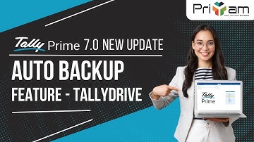 TallyPrime 7.0 Auto-Backup Feature + TallyDrive Cloud Backup | New Update 2025