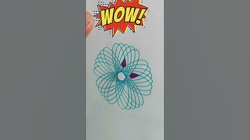 amazing Spirograph view #shorts #satisfying #art #diy#relaxing #craft #toys #drawing #relax