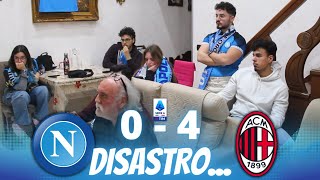 Napoli - Milan 0-4 | DISASTRO... 😰 LIVE REACTION NAPOLETANI HD