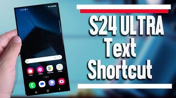 Samsung Galaxy S24 Ultra How to Add a Text Shortcut | S24 Ultra S24+