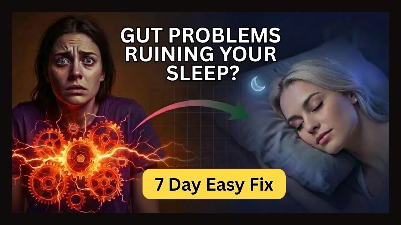 Why Your Gut Is Ruining Your Sleep (And 5 Easy Fixes You Can Start Tonight)