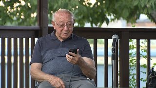 'I hope they enjoy them when I'm gone' | The 94-year-old sharing his love of singing with his family