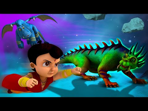 Super Bheem - Dragon Lizard Attack | Space Adventure Videos | Cartoons for Kids