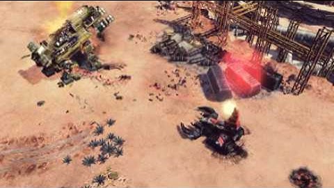 Command and Conquer 4: Scorpion Tank Unit Footage