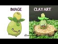 Pokemon smoliv clay art   pokemon scarlet and voilet  super soft clay  cloneartist