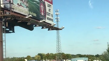 A Cell tower with a Dual Strobe in Memphis IN