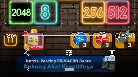 DROP NUMBER NEON 2048 GAMES PUZZLE ANDROID (GAMEPLAY) - PART 43