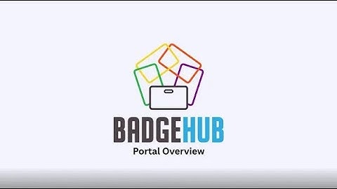 BadgeHub: Portal Overview