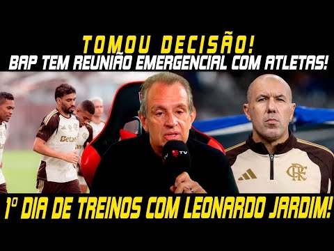 🚨PLANTÃO URGENTE!🚨REUNIÃO EMERGENCIALDE BAP COM ATLETAS!🚨1° ATIVIDADE DE LEONARDO JARDIM NO NINHO!🚨