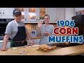 1906 Davis' OK Baking Powder Corn Muffins Recipe - Old Cookbook Show - Glen And Friends Cooking