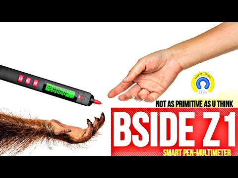 BSIDE Z1 CHEAP-O Pen Multimeter Review & Teardown! - YouTube