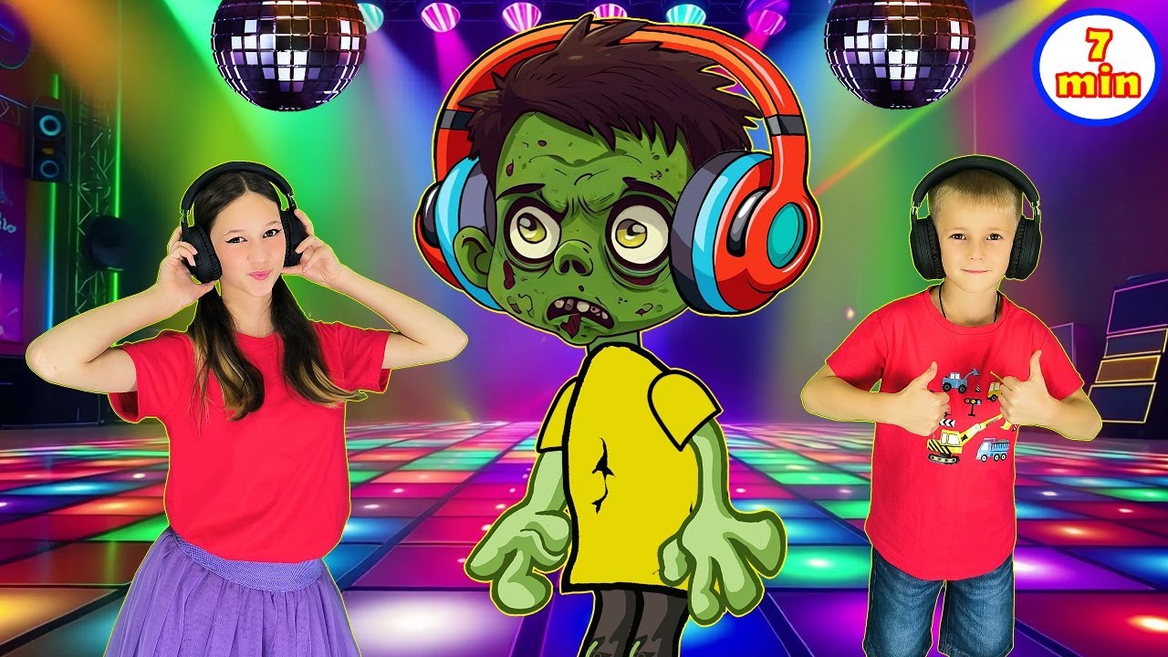 Zombieland Dance Party: Thrills & Chills | Halloween Songs 