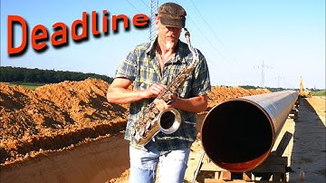 Deadline | Armin Küpper - saxophone - solo & crazy real echo from the pipeline