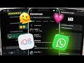 WHATSAPP IGUAL IPHONE MB IOS 2.5.2 ATUALIZADO 2025 com EMOJIS IOS + FONTES IOS + LIQUID GLASS 🔥