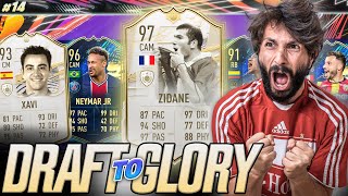 OMG! 97 ZIDANE I 96 NEYMAR U BRUTALNOM DRAFTU! Draft To Glory #14 FIFA 21