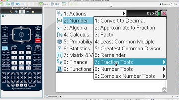 How to Convert Improper Fraction to Mixed Number with TI Nspire CX?