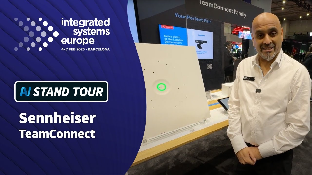 ISE 2025: Sennheiser TeamConnect - YouTube